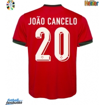 Portugal Joao Cancelo #20 Hjemmedrakt EM 2024 Kortermet